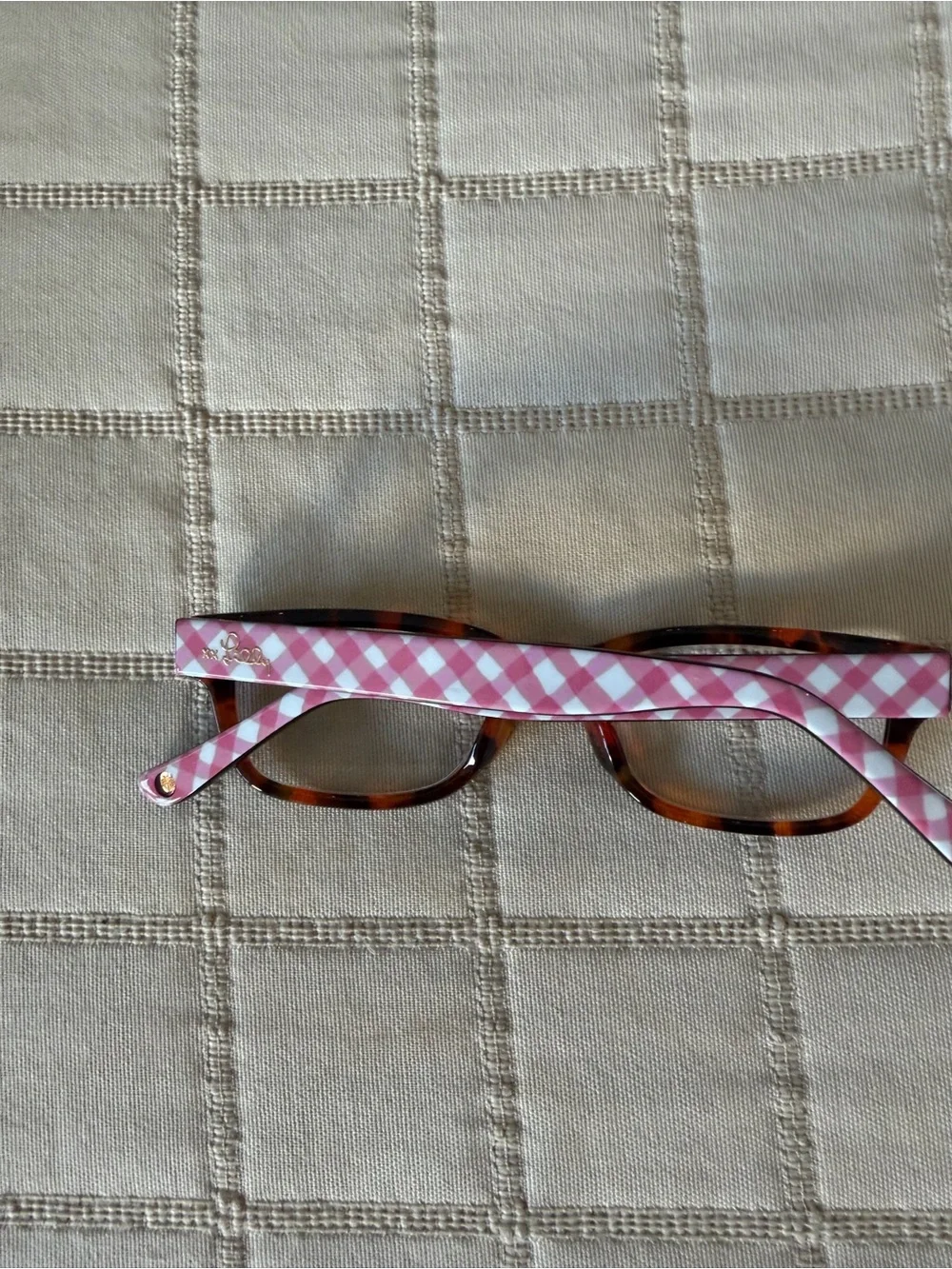 Lilly Pulitzer Tortoiseshell Rectangle Reading Glasses